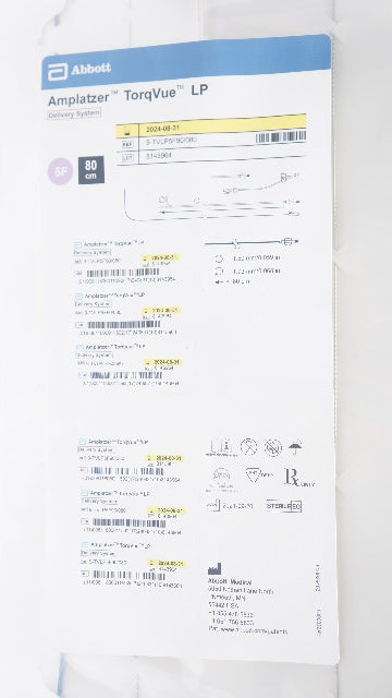 Abbott 9-TVLP5F90/80 Amplatzer TorqVue LP Delivery System 5Fr x 80cm